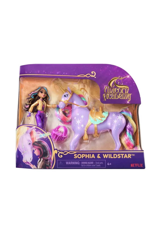 Unikornis Akadémia - Sophia és Wildstar játékszett