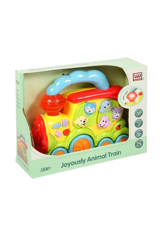 Joyously Zenélő állatos vonat - bébijáték
