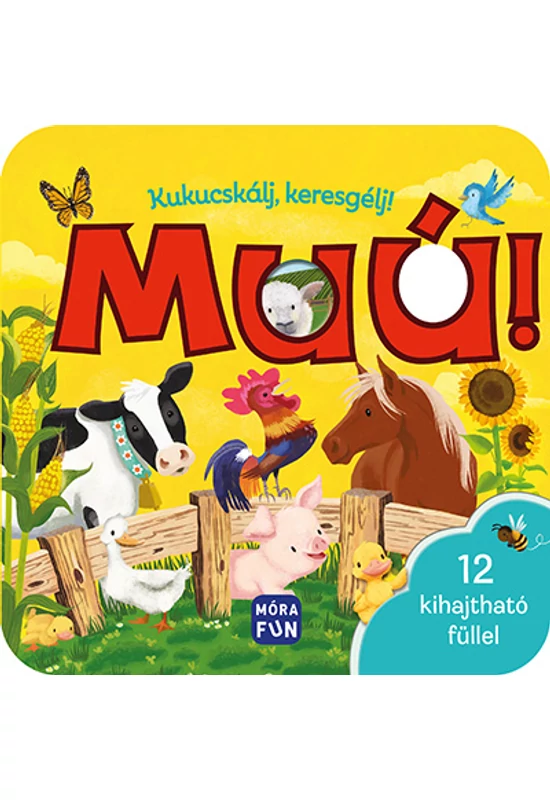 Móra Kiadó - Kukucskálj, keresgélj! - Muú! - lapozó