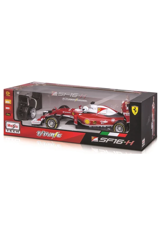 1:14 elektromos utcai modell F1 Ferrari SF 16-H RtR  távirányítós autó