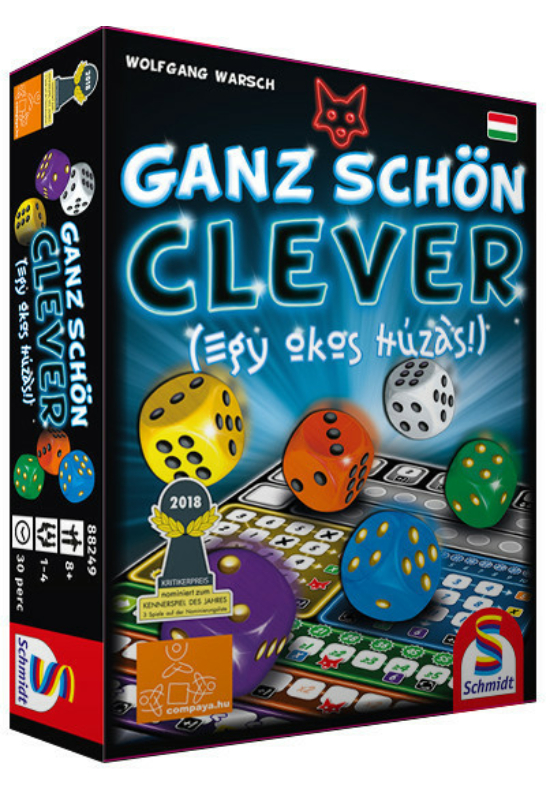 Schmidt Spiele - Ganz Schön clever - Egy okos húzás! társasjáték