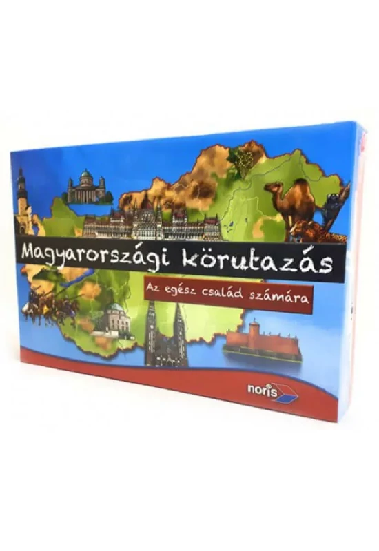 Magyarországi körutazások - kvízes társasjáték