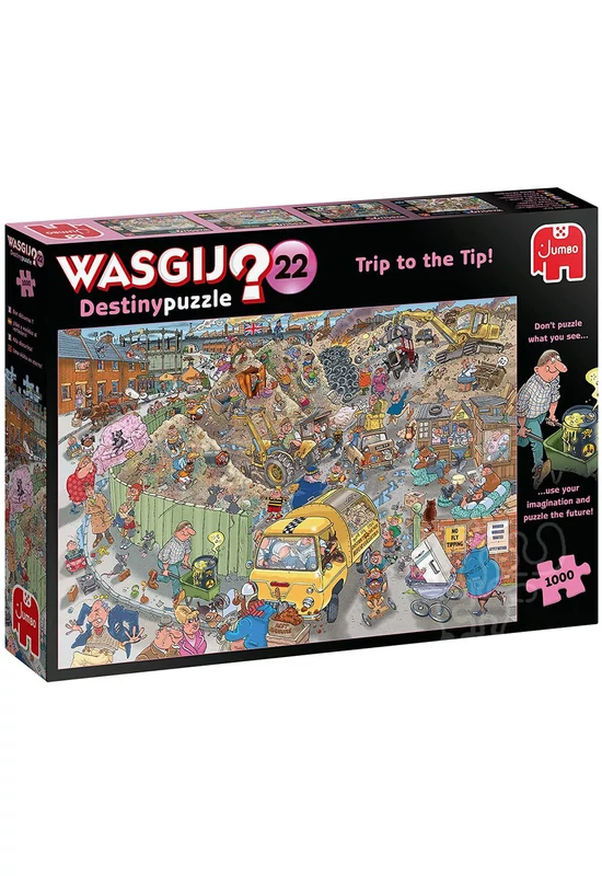 Jumbo Wasgij -  Szeméttelepi túra puzzle - 1000 db