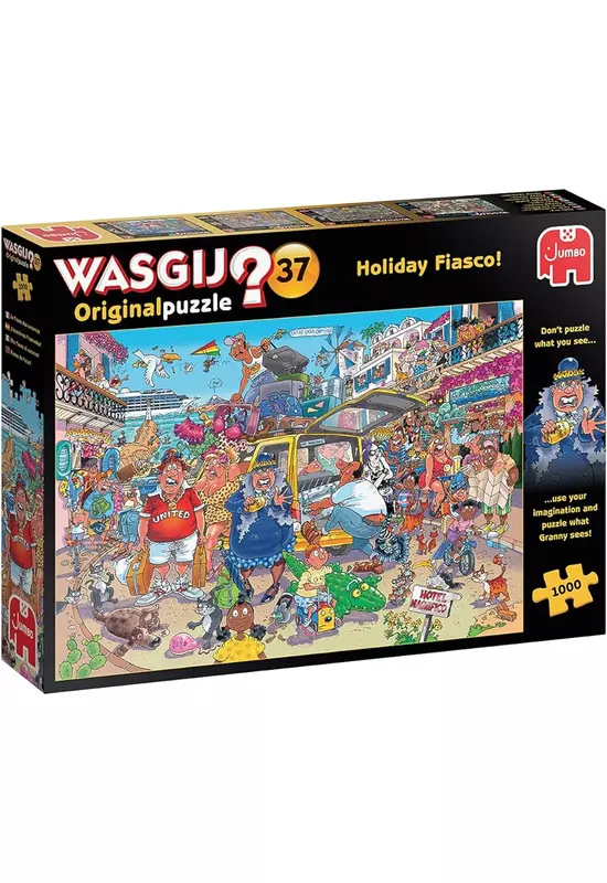 Jumbo Wasgij - Vakáció puzzle - 1000 db