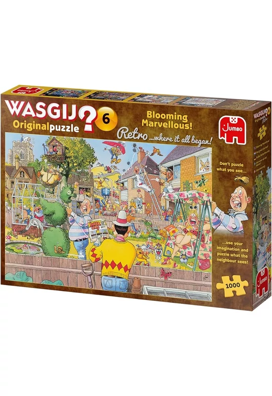 Jumbo Wasgij - Csodakert puzzle - 1000 db