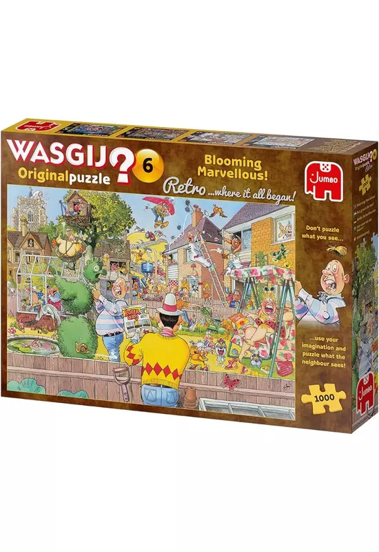 Jumbo Wasgij - Csodakert puzzle - 1000 db