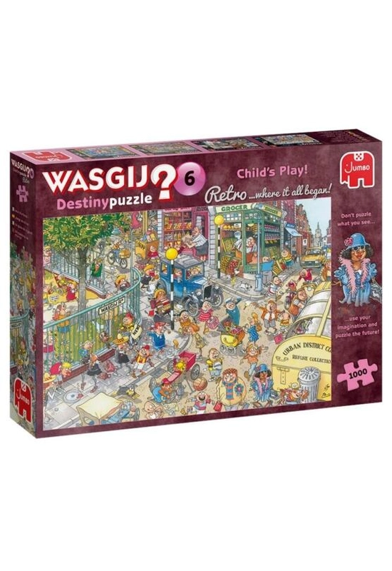 Jumbo Wasgij - Gyerekjáték puzzle - 1000 db