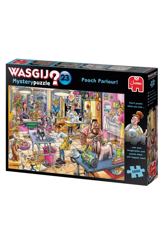 Jumbo Wasgij - Kutyaszalon puzzle - 1000 db