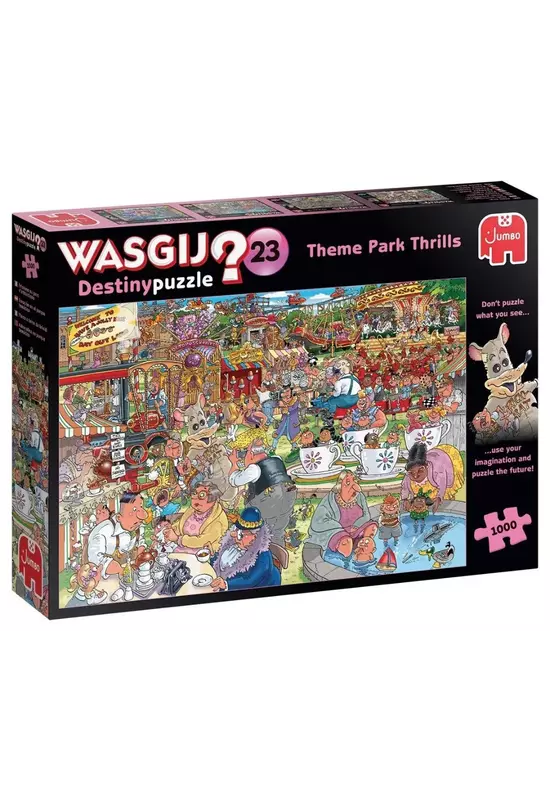 Jumbo Wasgij - Vidámpark puzzle - 1000 db
