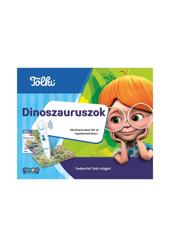 Dinoszauruszok: Tolki hangoskönyv készlet