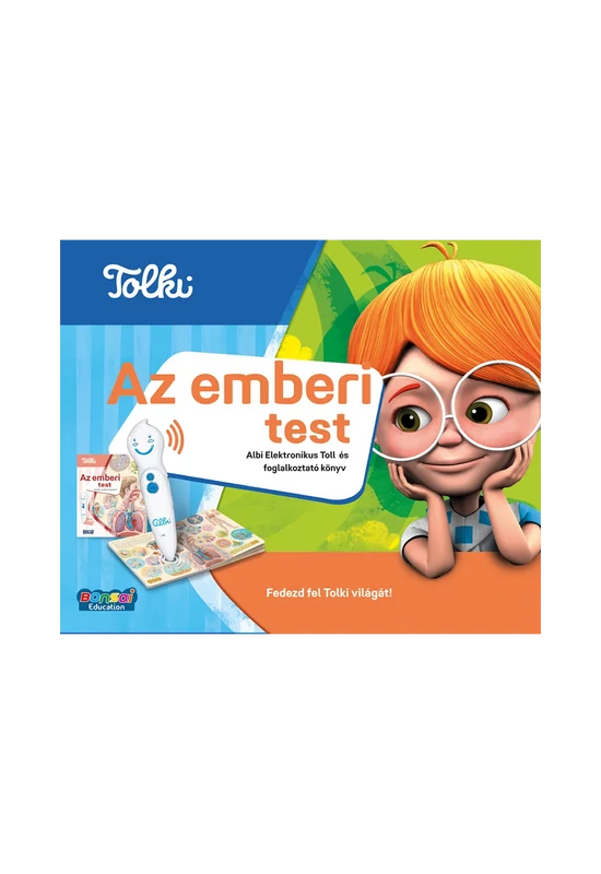 Az emberi test: Tolki hangoskönyv készlet