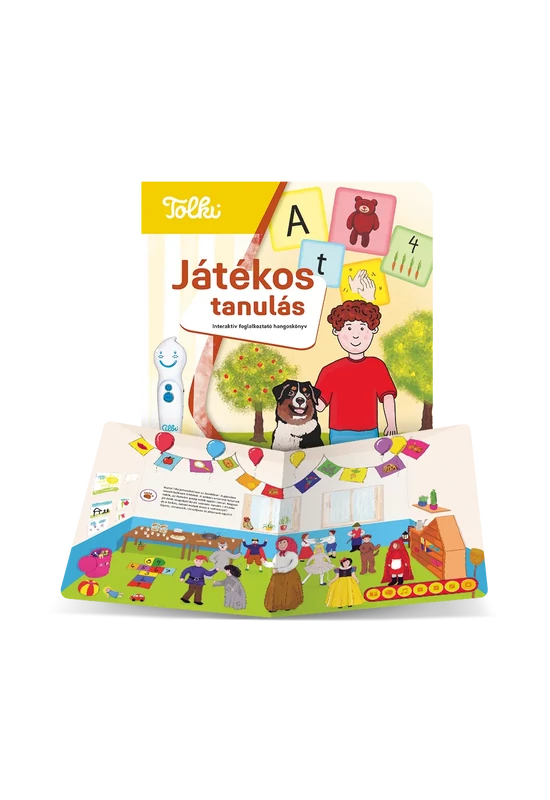 Játékos tanulás: Tolki hangoskönyv