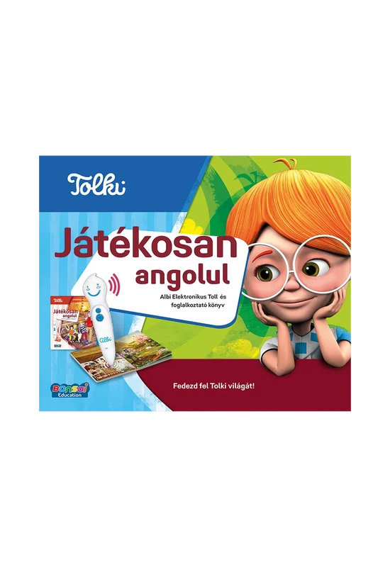Játékosan angolul: Tolki hangoskönyv készlet