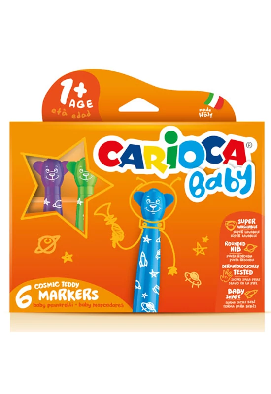 CARIOCA - macis bébi filctoll szett - 6 db-os