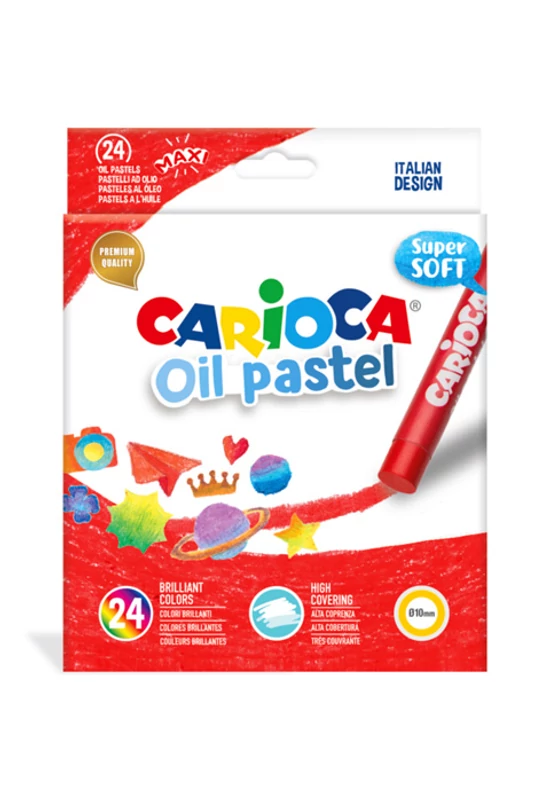 CARIOCA - Maxi olajpasztell kréta szett - 24 db-os