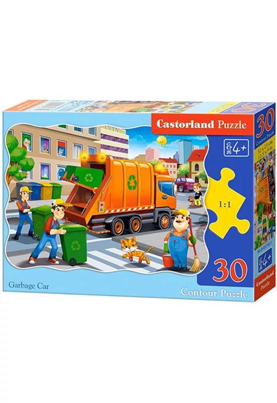 Castorland - 30 db-os puzzle - Kukásautó