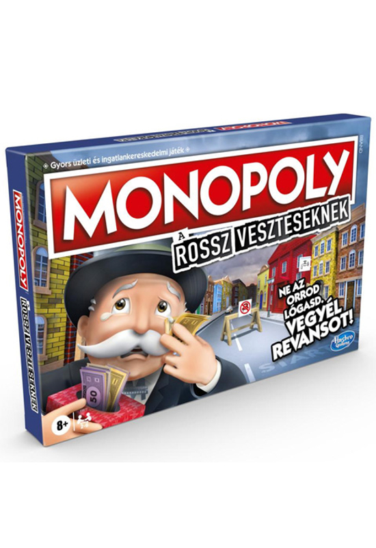 HASBRO - Monopoly - A rossz veszteseknek - társasjáték