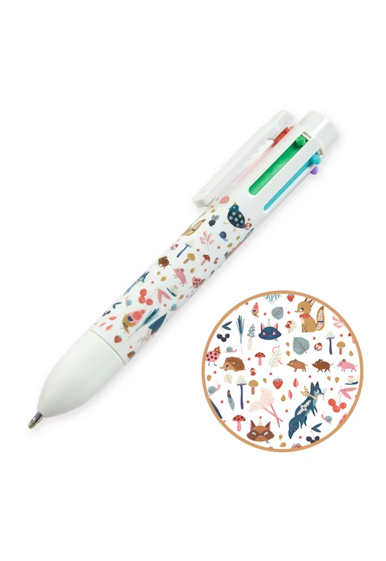 Hatszínű golyóstoll - Lucille rainbow pen, 6 colors