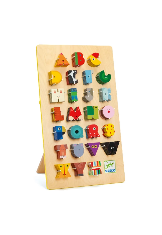 Állatdekor betű - F - Graphic animal letter