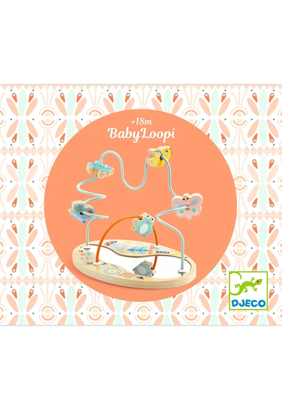 Bébi golyóvezető - Tükrös - BabyLoopi