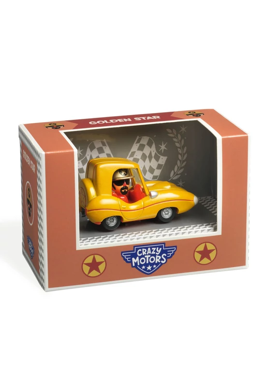 CRAZY MOTORS játékautó - Arany Csillag - Golden Star