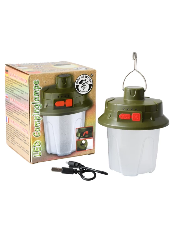 LED kempinglámpa