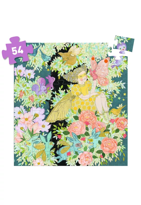 Formadobozos puzzle - Flóra álomfája, 54 db-os - Flora's Tree