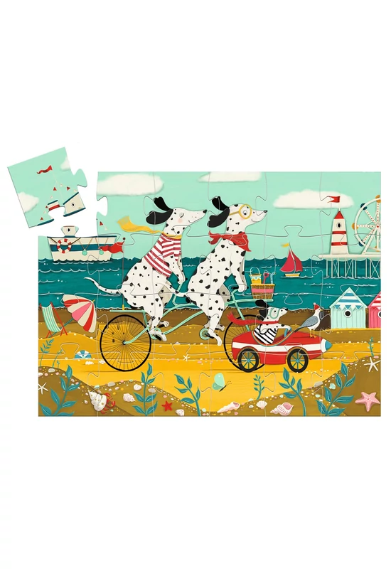 Formadobozos puzzle - Oli a dalmata kutyus, 24 db-os - Ollie, the Dalmatian