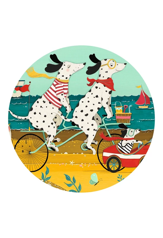 Formadobozos puzzle - Oli a dalmata kutyus, 24 db-os - Ollie, the Dalmatian