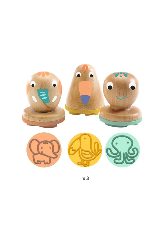 Gyurmaformázó készlet - Gyurmanyomdázó - Myplastistamps
