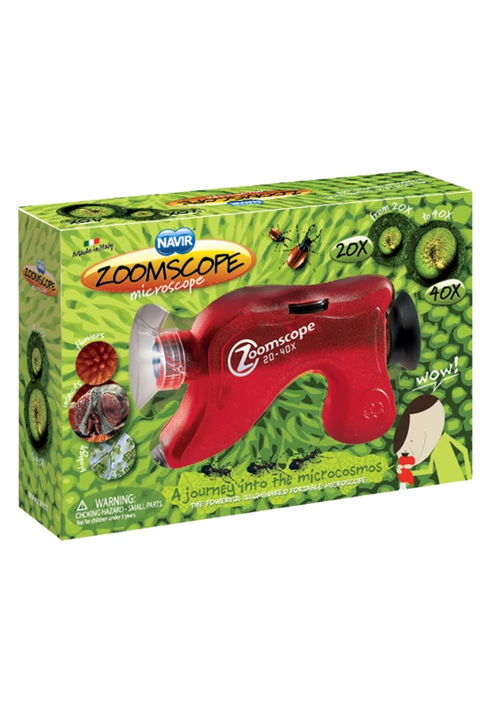 Hordozható mikroszkóp, transzparens színek - Zoomscope – Microscope T-Color