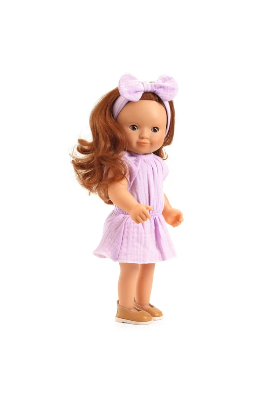 Játékbaba kiegészítő, babaruha - Ibolya - Outfit Violette