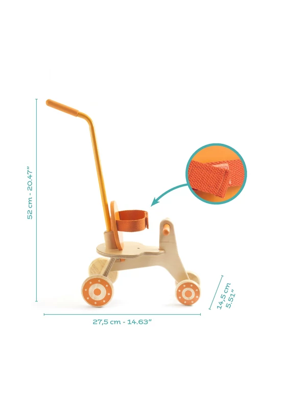 Játékbaba kiegészítő - Baba tricikli - Tricycle