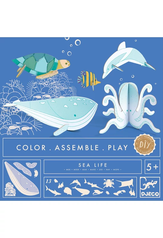 Készítsd magad! - Élet a tengerben 3D-ben - Sea life