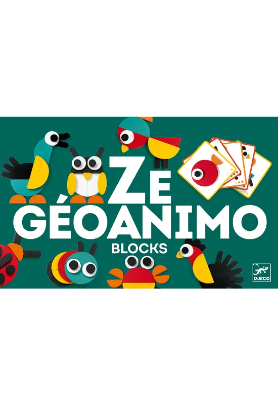 Képkirakó - Geometrikus állatképek - Ze Geoanimo
