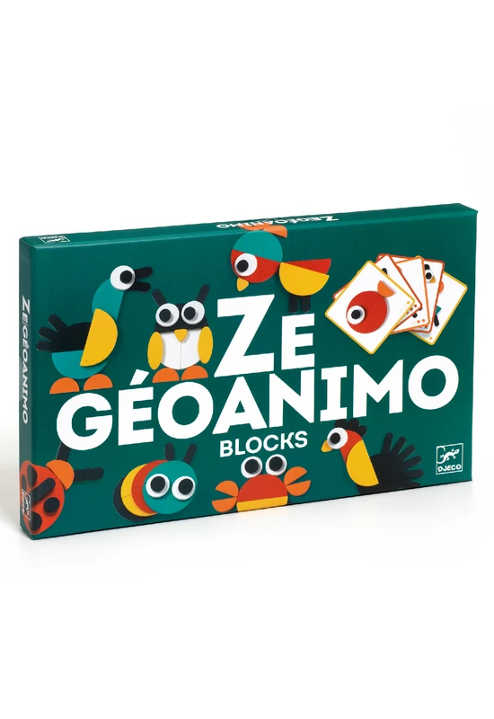 Képkirakó - Geometrikus állatképek - Ze Geoanimo