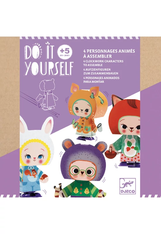 Készítsd magad! - Lépegető erdei lények - Cute forest creatures