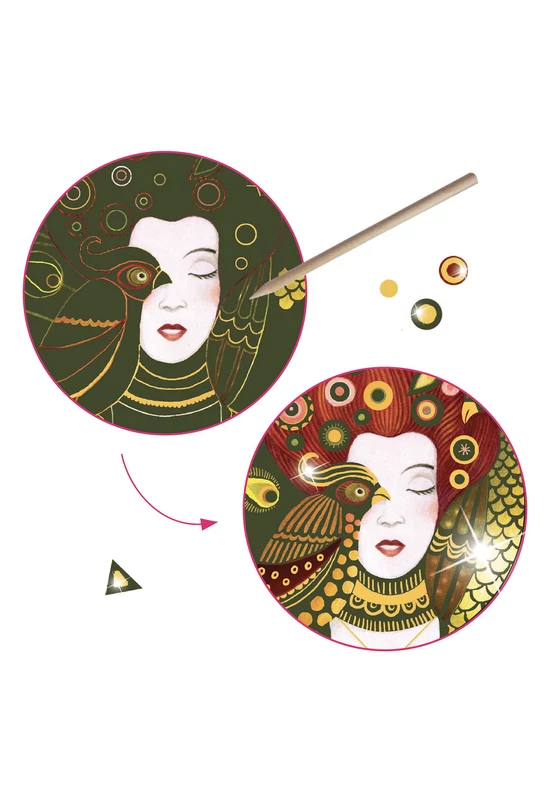 Művészeti műhely - Az arany istennői - Inspired by Gustave Klimt - Golden Goddesses