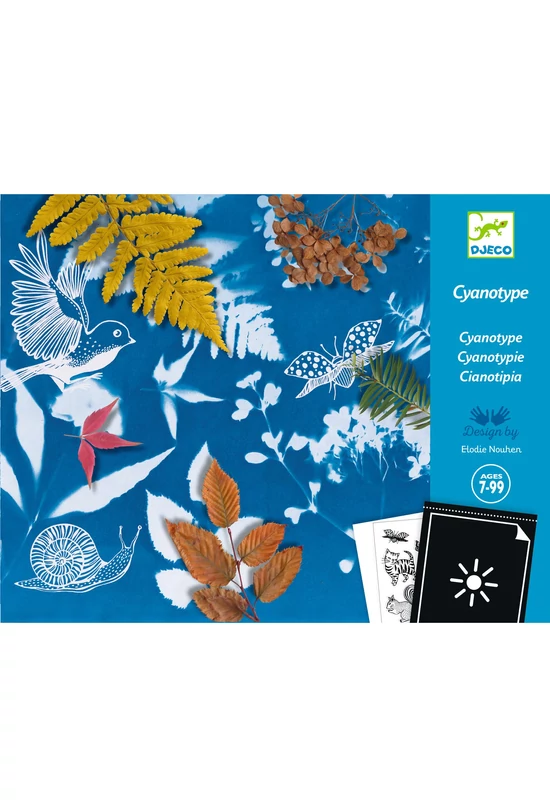 Művészeti műhely - Napnyomat kezdő készlet - Cyanotype Starter Kit