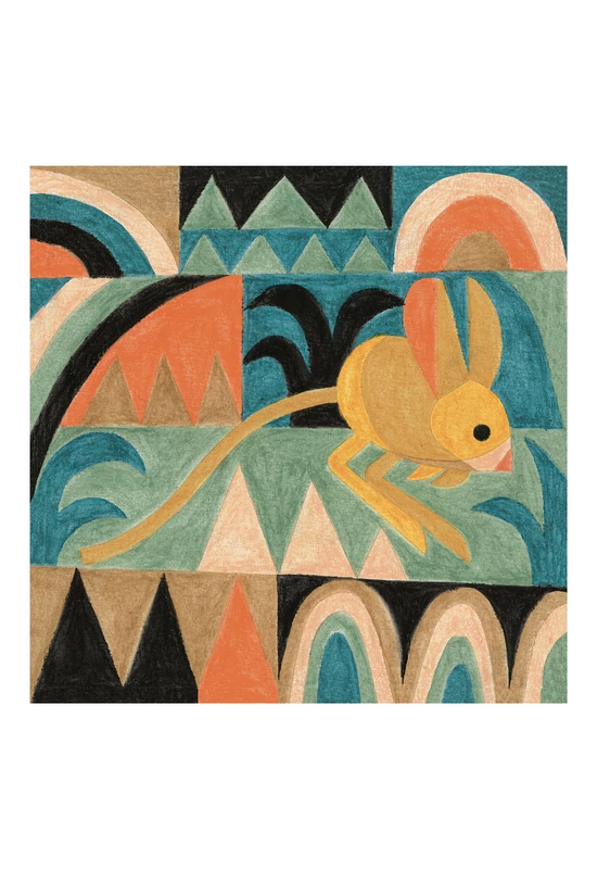 Művészeti műhely - Sivatag - Inspired by Paul Klee - Desert