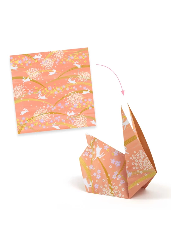 Origami 100 lapos készlet - Tavasz, 10 x10 grafikával - Haru