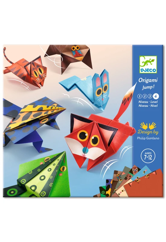 Origami - Ugró állatok - Jumping animals