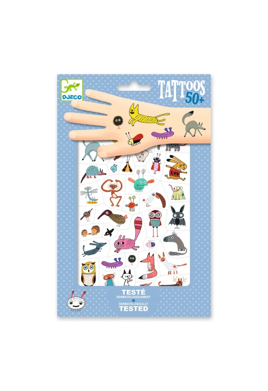 Tetováló matricák - Cukik és viccesek - Little critters
