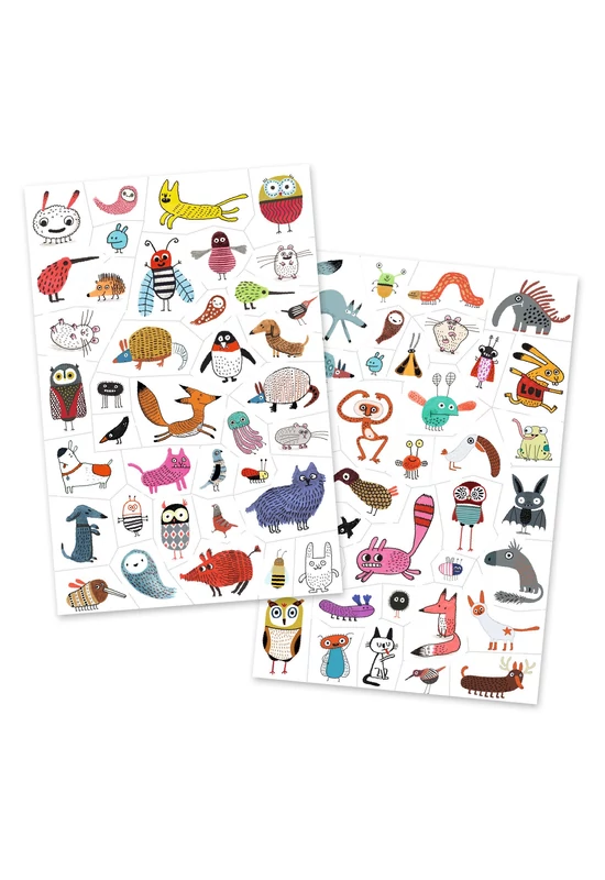 Tetováló matricák - Cukik és viccesek - Little critters