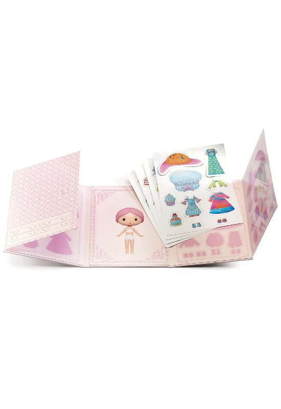 TINYLY álomvilág - Miss Lilypink ruhatára - Stickers removable