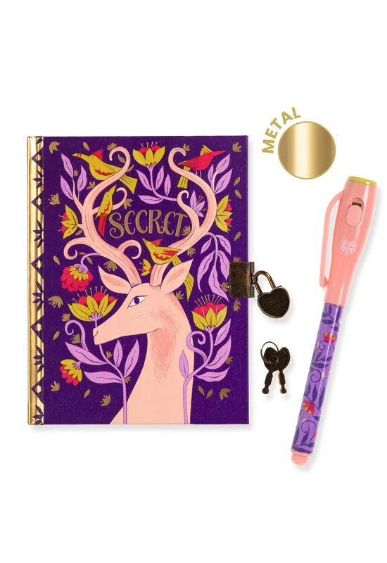 Titkos napló varázstollal - Melissa Secret Notebook - magic marker