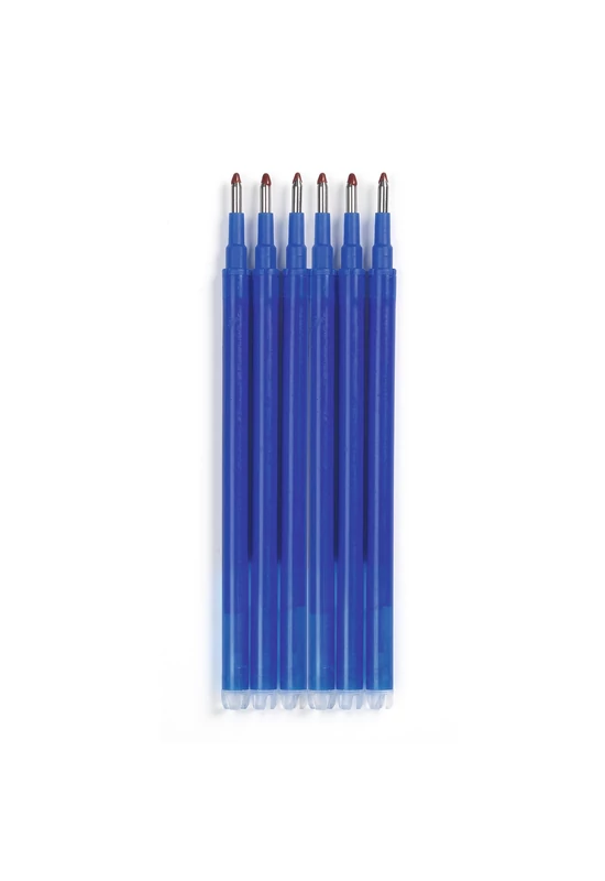 Tollbetét - Kék, 6 db-os - Set of 6 blue refills - medium point