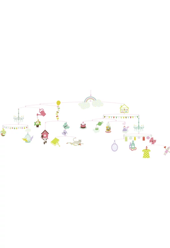 Szélmobil függődísz - Zoe szobája - Zoe's bedroom