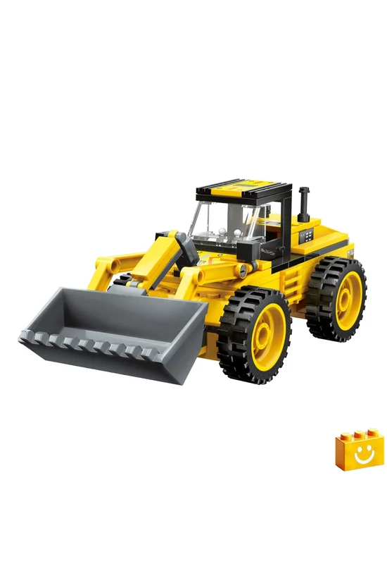 QMAN® 42110 - 3 az 1-ben Munkagépek építőjáték - 100% kompatibilis minden más kedvelt márkával