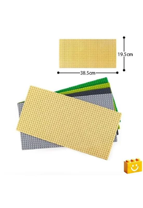 WANGE® 8803 | építőjáték alaplap - 100% kompatibilis minden más kedvelt márkával | 24x48 bütyök  - Több színben - fekete